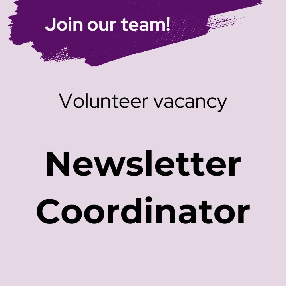 Volunteer Vacancy Newsletter Coordinator